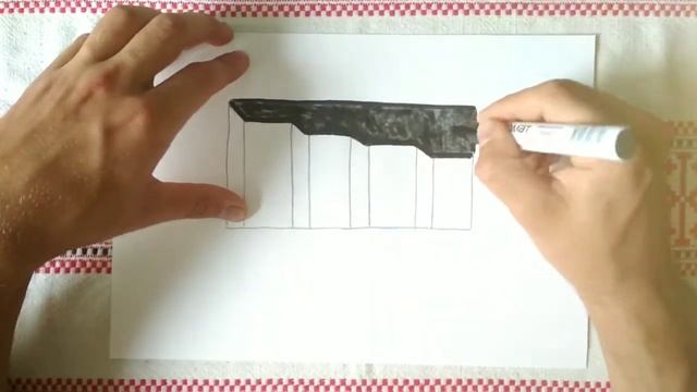 Оптическая иллюзия/3D лестница смотреть онлайн