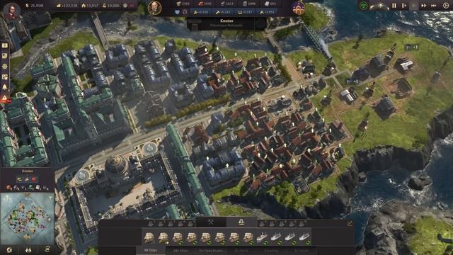 ENTICING Metropolis - Anno 1800 HARDMODE || ULTRA Hard AI & Pirates - Modded & Big City #34 смотреть онлайн