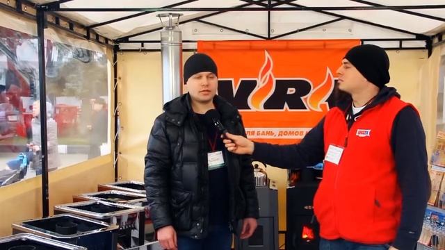 Видео с выставки YugBuild. Печи VIRA. смотреть онлайн
