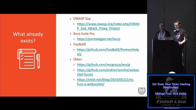 Stable 35 Old Tools New Tricks Hacking WebSockets Michael Fowl Nick Defoe смотреть онлайн