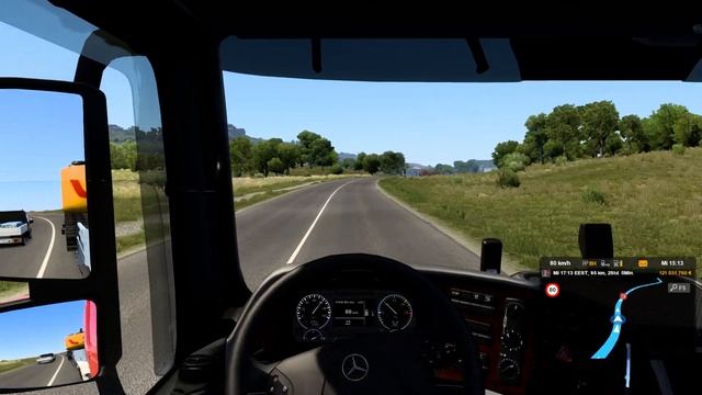 ETS2 1.40 | ProMods 2.55 | Mercedes Actros MP3 2648 | Galați - Bălți смотреть онлайн