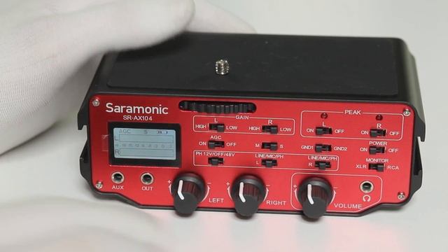 Saramonic SR-AX104 (1 стерео 3,5 мм, 2 моно-входа XLR): обзор накамерного микшера с предусилителем. смотреть онлайн