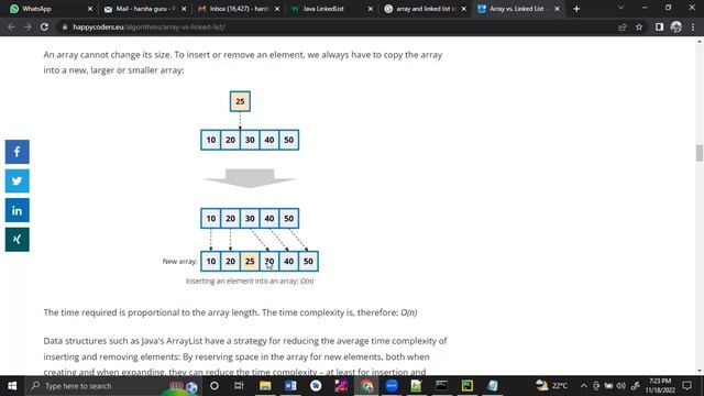 Java Array List and Linked List Differences смотреть онлайн