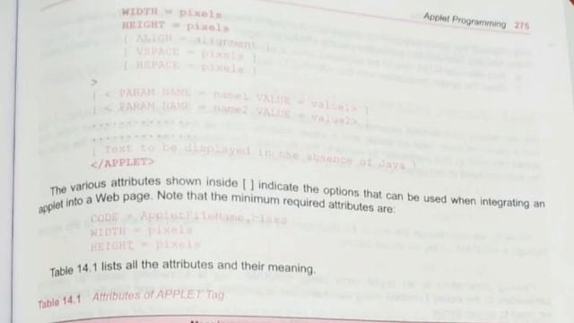 Applet tag | running the applet | Applet in Java | Java balaguruswamy audiobook смотреть онлайн