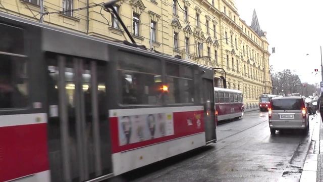 Трамваи в Праге | Trams in Prague | Tramvaje v Praze смотреть онлайн