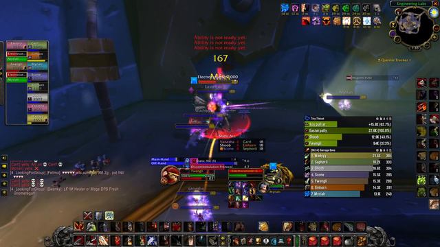 WoW Classic SoD fury prot warrior pve Gnomeregan Electrocutioner 6000 kill 2 смотреть онлайн