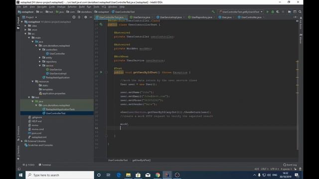 Test Rest API's using WebMvcTest and MockMvc annotations | Testing in spring boot смотреть онлайн