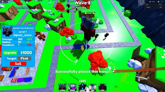 SPIN THE WHEEL In TOILET TOWER DEFENSE смотреть онлайн