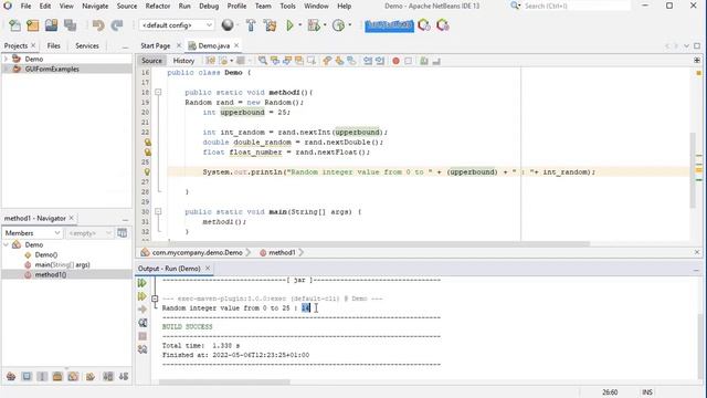 How do I generate random integers/decimals within a specific range in Java смотреть онлайн