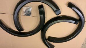 Силовые расширители стандартных арок колес нива