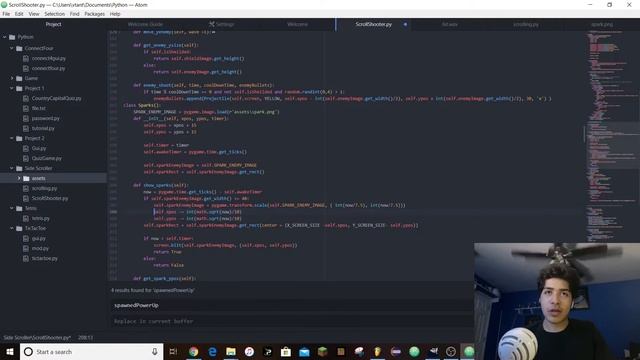 Learning more python! How I made space shooter game using pygame. смотреть онлайн