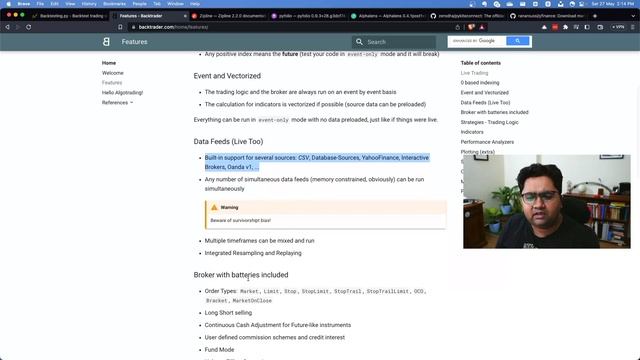 Top 5 [+1 Bonus] Python Libraries for Algo Trading #algotrading #python смотреть онлайн