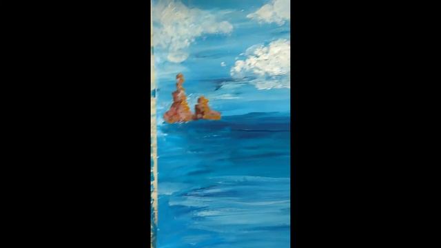 Урок рисования.Тема:лето,солнце,море,парусы смотреть онлайн
