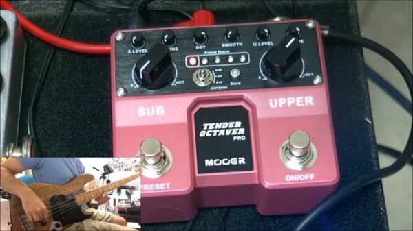 Mooer Tender Octaver Pro - Bass demo