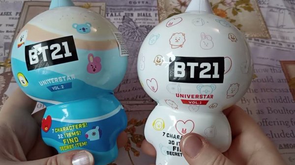 Распаковка и обзор фигурок BT21