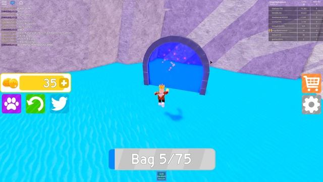 ВСОСИ В СЕБЯ ВСЕ МОНЕТЫ! СИМУЛЯТОР ВАКУУМА! ROBLOX смотреть онлайн