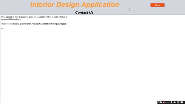 Interior Design Application in Java смотреть онлайн