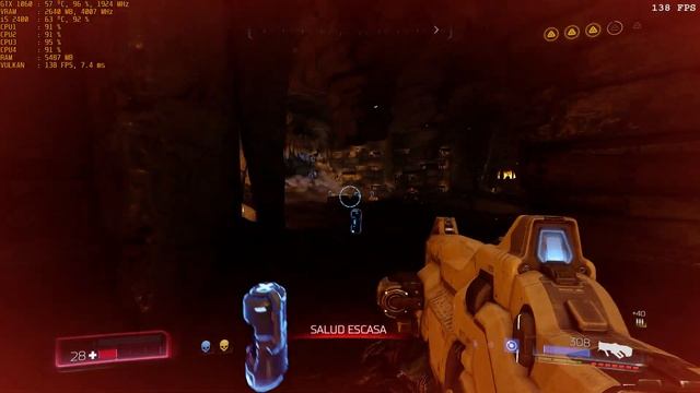 i5 2400 + GTX 1060 3GB DOOM смотреть онлайн