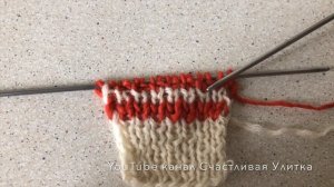 Свяжем гетры или удлиненные носки для Барби.