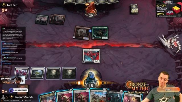 ? MTG Arena: Bronze To Mythic: Episode 5 - Starting Rank: Gold 4 (March of the Machine) смотреть онлайн