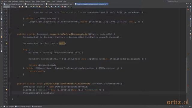 Java - Ejercicio 297: Guardar el Contenido de un Objeto Document en un Archivo XML смотреть онлайн
