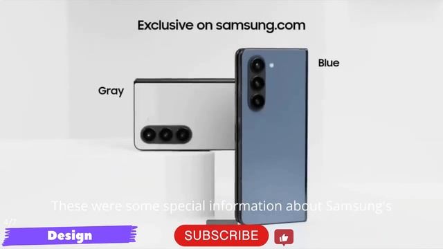 Samsung Galaxy Z Fold 6 Initial leaks смотреть онлайн