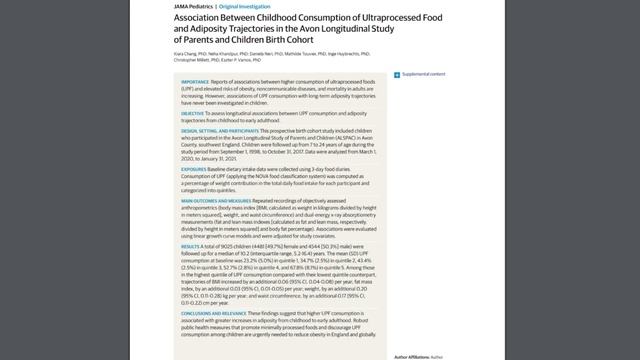 4 Child Health Risks From Hyper-Processed Food смотреть онлайн