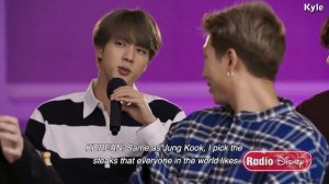 Интервью BTS на Radio Disney