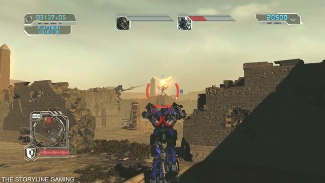 Transformers: Revenge Of The Fallen Game - Optimus Prime + Jetfire Vs Megatron + Starscream