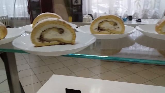 Ассортимент блюд в кафе