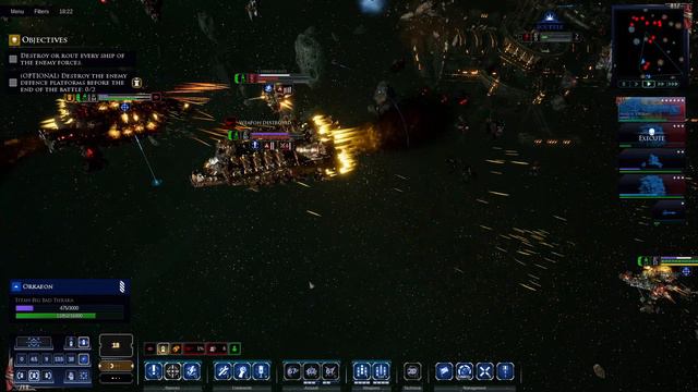 Battlefleet Gothic: Armada 2 | Ork Campaign - Skalgrim Mod #17 | CLASH OF THE WAAAGHS! смотреть онлайн