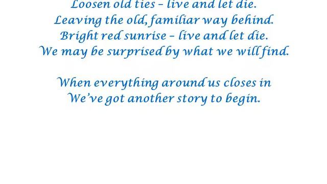 Live and Let Die by Ron Haeske - Book Title Song from Ian Fleming (James Bond Series) смотреть онлайн