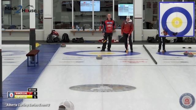 Ethan Sampson vs. Scott Manners - Draw 7 - Alberta Curling Series - Event 2 смотреть онлайн