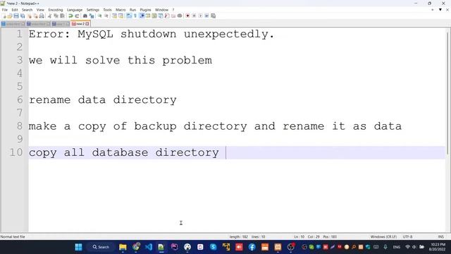 [Solved] Error: MySql Shutdown Unexpectedly | MySql not starting in Xampp | [2022 Update] | Englis смотреть онлайн
