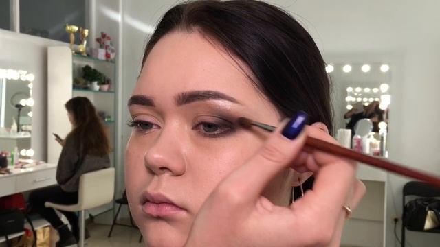 Вечерний макияж в карандашной технике? смотреть онлайн