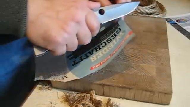 VENOM (Сталь 440С) от Кевина Джона на канате. смотреть онлайн