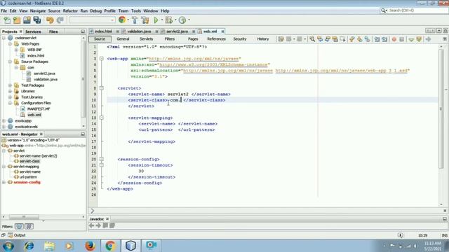 configuring Servlet through deployment descriptor (web.xml) and through annotation смотреть онлайн