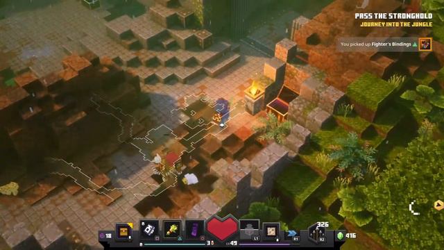 Minecraft Dungeons Jungle Awakens (DLC) смотреть онлайн