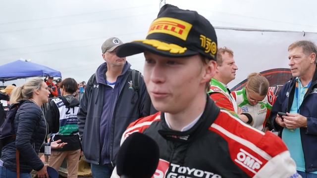 Interview with new World Rally Champion and Repco Rally NZ winner Kalle Rovanpera смотреть онлайн