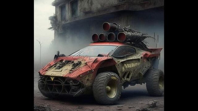 AI Menggambarkan Kendaraan Bertahan Dari Zombie | 4K | #ai #tech смотреть онлайн