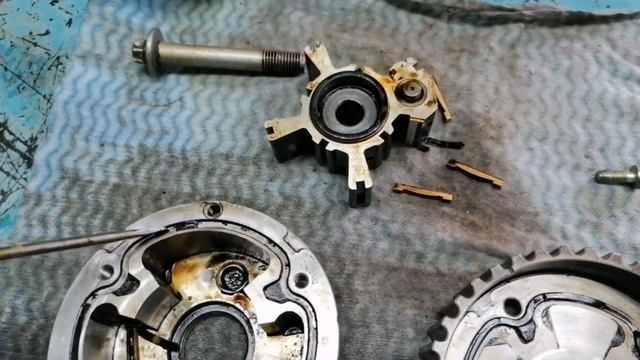 Фазорегулятор устранения течи масла Peugeot 407