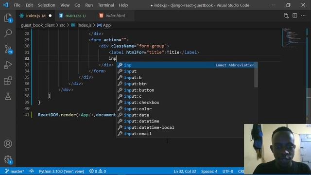 Build A web application with ReactJS and Django (Beginner Project Tutorial) смотреть онлайн