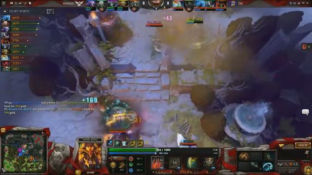 D Chaos vs Wings, TI6 ГРАНД ФИНАЛ Игра 2 смотреть онлайн