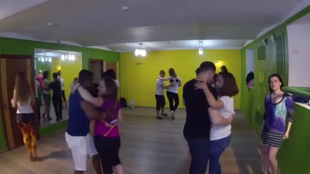 Kizomba. Alan Eufor. Class beginners смотреть онлайн
