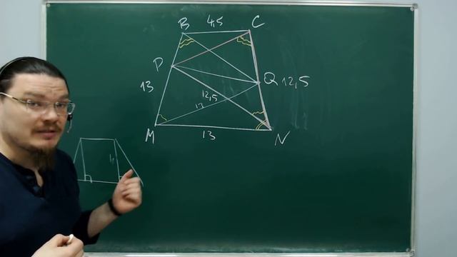 Самая сложная планиметрия в ЕГЭ | Досрок ЕГЭ-2019. Задание 16. Профильный уровень | Борис Трушин | смотреть онлайн