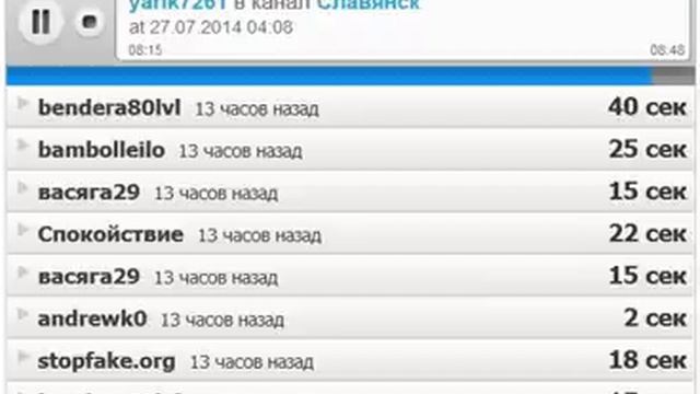Россиянин из Четы Васяга 29 общается с ополченцами на канале Zello "Донбасс Наш" смотреть онлайн