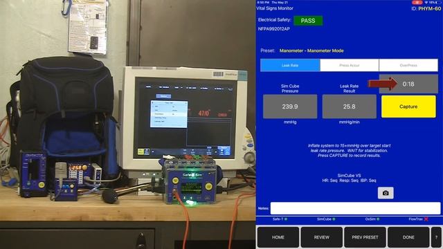 Mobilize Testing Vital Signs Monitor with CMMS B смотреть онлайн