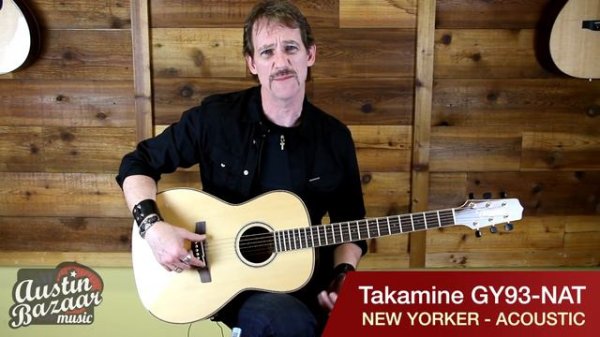Takamine GY93 New Yorker Acoustic Guitar Demo