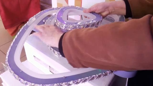Собираем подключаем Хрустальную led светодиодную люстру своими руками смотреть онлайн