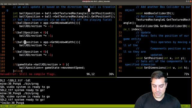 [Ep. 39] (Live Code) Design and implementation of Pong | Introduction to SDL2 смотреть онлайн